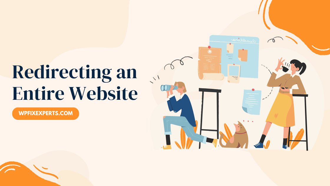 Redirecting an entire website