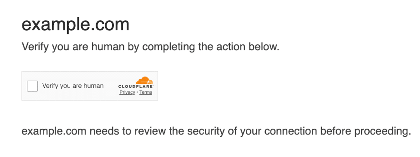 fake cloudflare malware