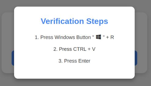 fake malware screen